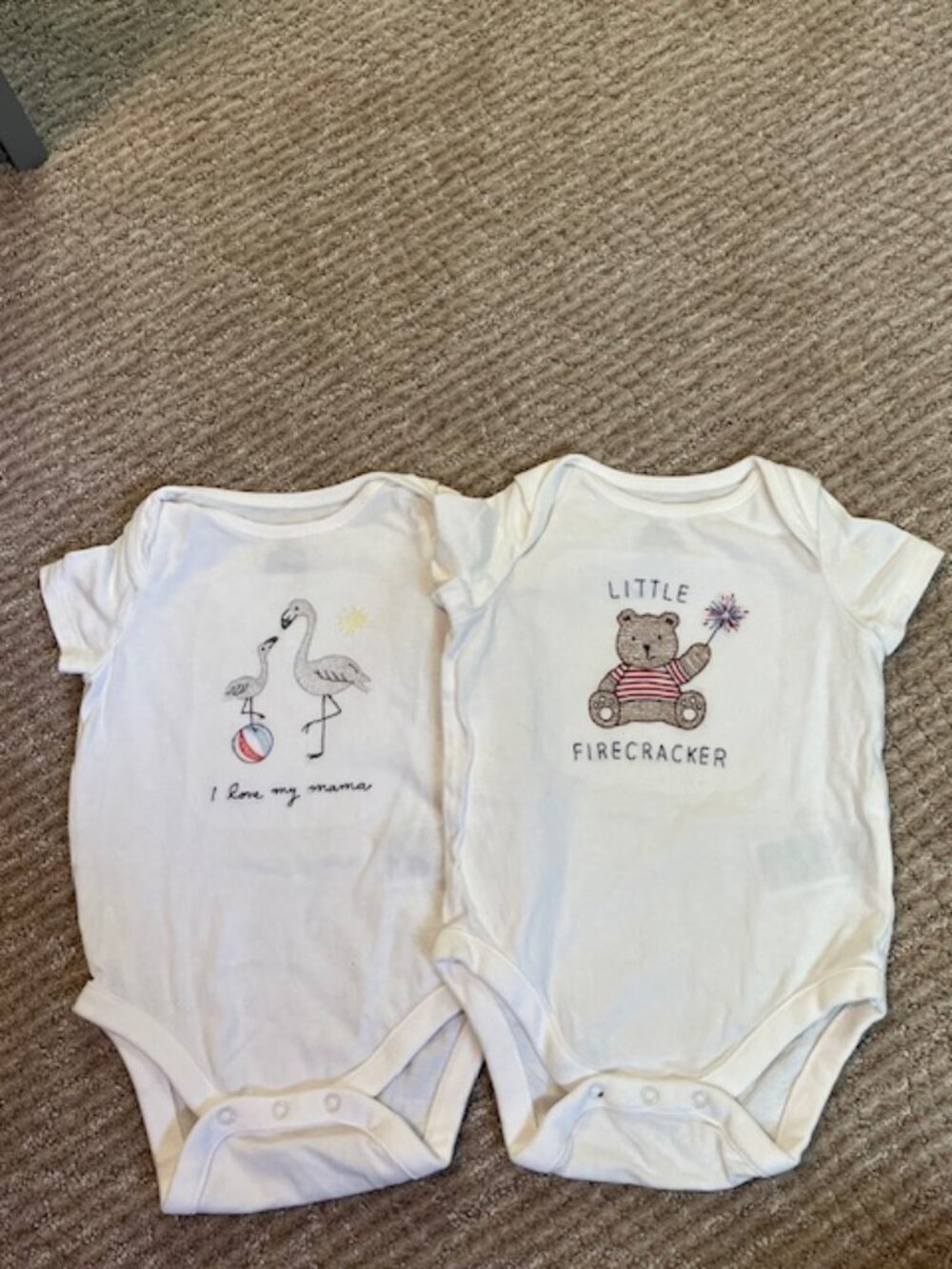 Baby Gap Short Sleeved Onsies